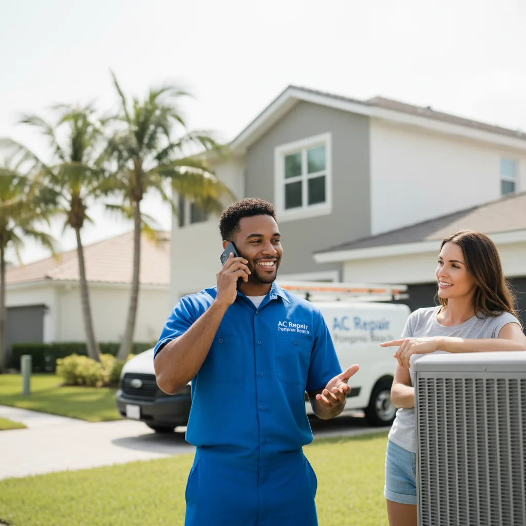 AC Repair Pompano Beach customer support in Rogers City